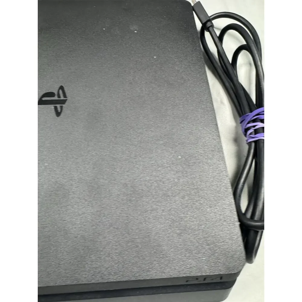 Sony PS4 Slim Console Bundle Controller Tested Working No Power Cord 500 GB